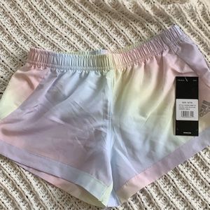 Adidas girls rainbow shorts NEW W TAG